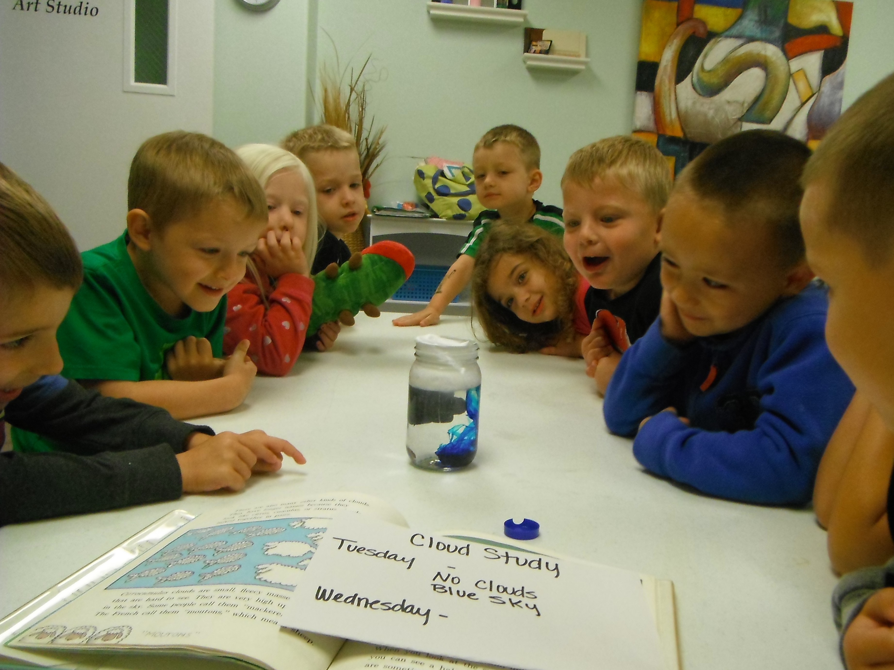 Image of children in pre-kindergarten program 